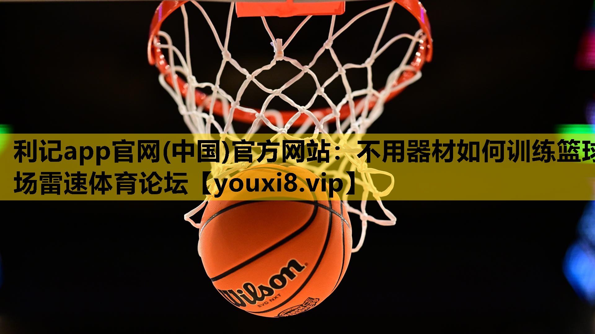 利记app官网(中国)官方网站：不用器材如何训练篮球场雷速体育论坛